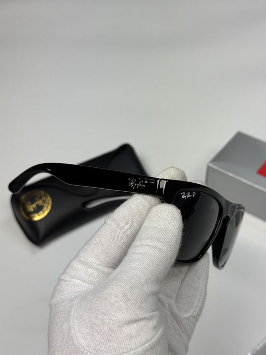 Окуляри Ray-Ban Wayfarer поляризаційні сонцезахисні чоловічі жіночі рай бен