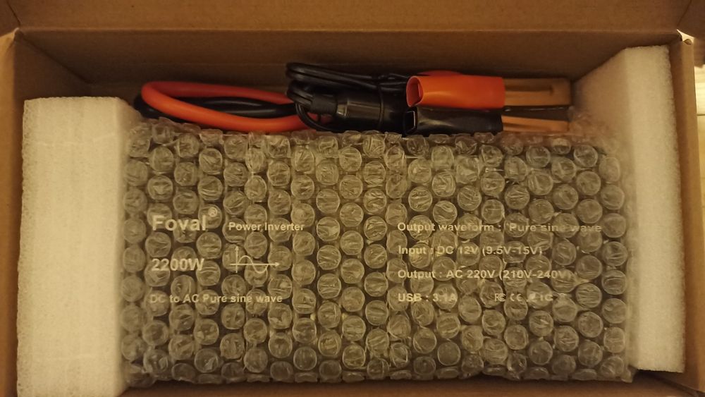 Інвертор Foval 2200w в НАЯВНОСТІ