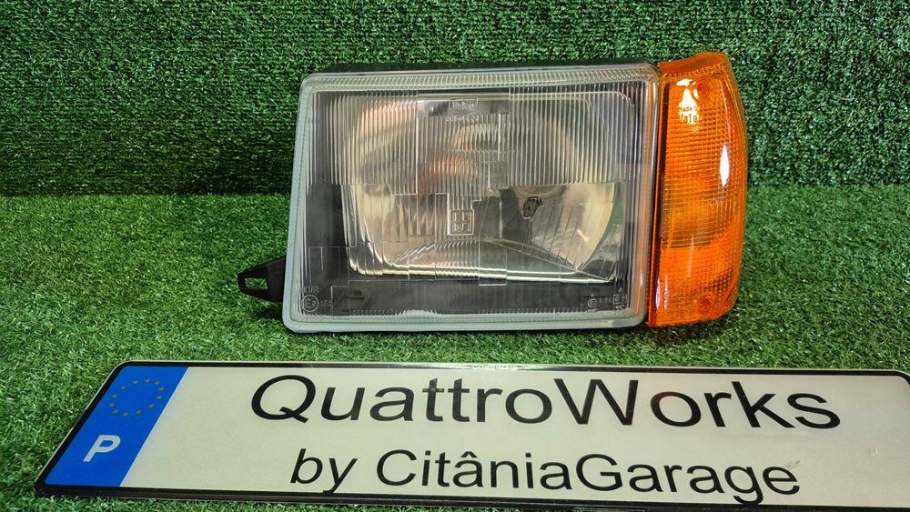 Otica Farol Esquerdo Autobianchi Y10 LX Touring 4WD Ref. 084440 NOVO Valeo