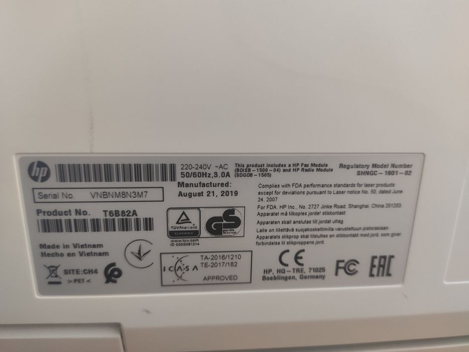 Impressora/scanner HP Color LaserJet Pro MFP M281fdw