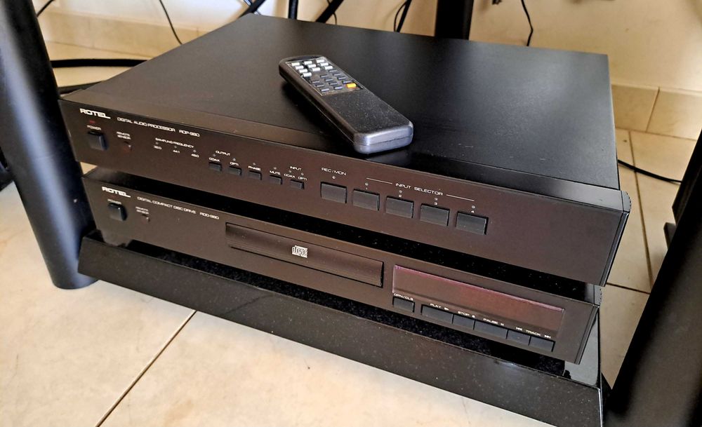 Rotel RDD-980 та RDP-980.