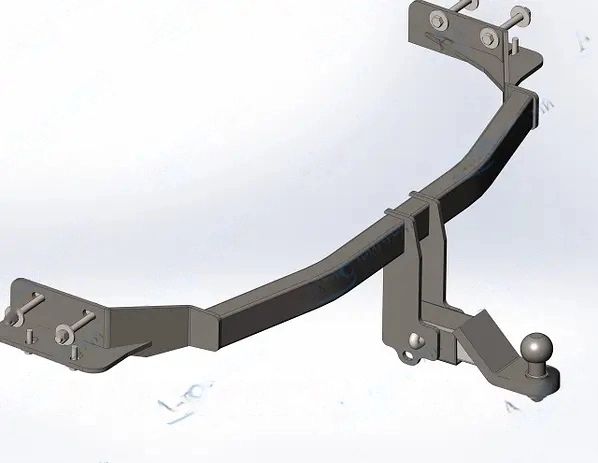 Фаркоп на Hyundai Santa Fe/Kia Sorento (Під квадрат) 2006-2012 рр.