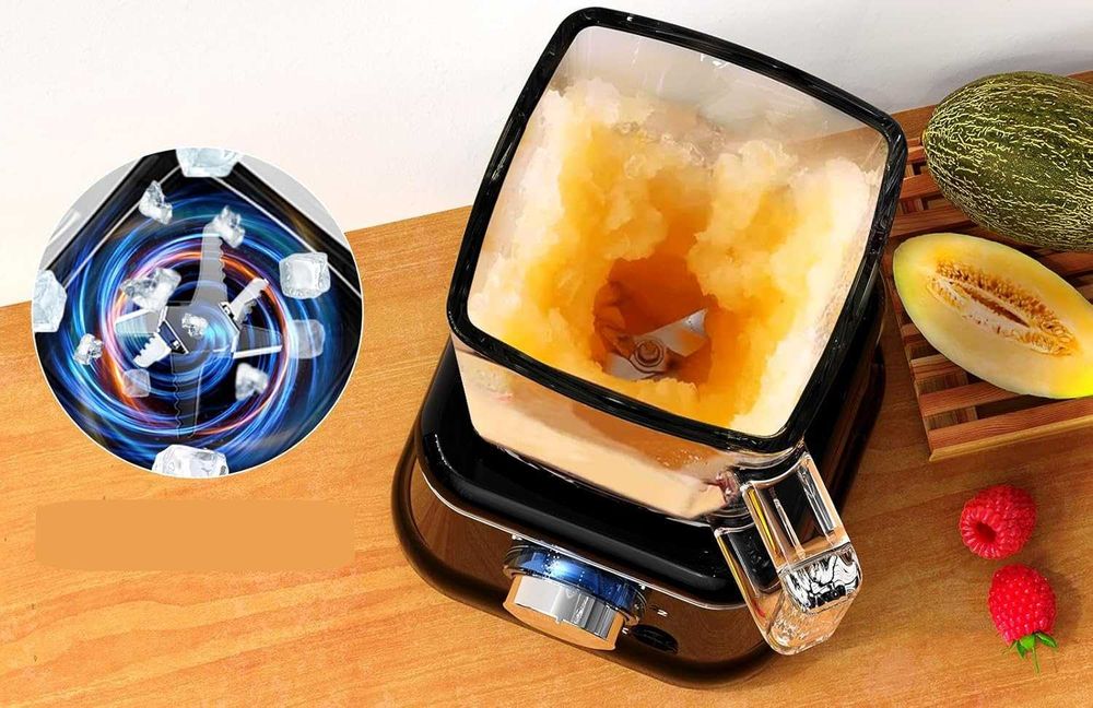 Howork Blender kielichowy 1200W szklany dzbanek 1,6L 2 prędkości mikse