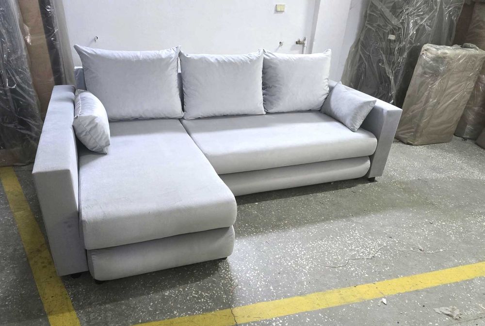 Duża kanapa NIKI. Wygodny narożnik