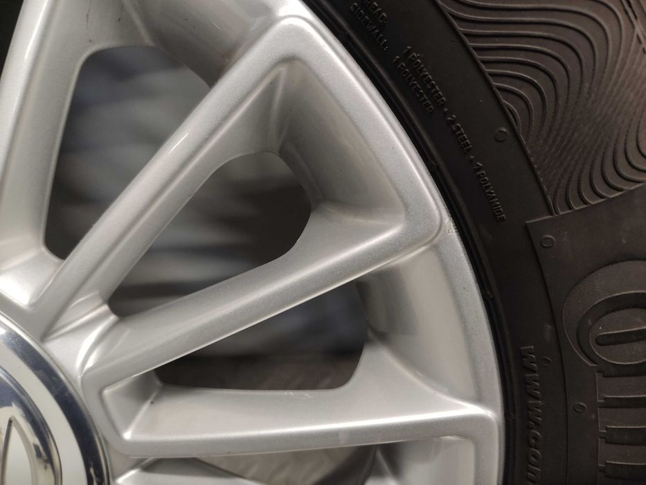 Koła alu 15 VW Volkswagen Up! 4x100, Continental 185/55R15, Oryginał