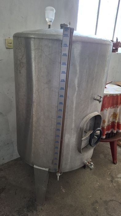 Cuba inox 550 litros