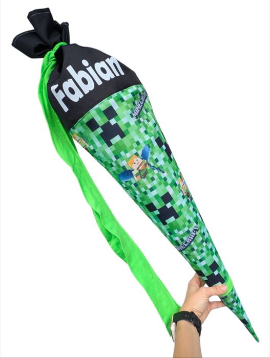 Szyta tyta Minecraft Piksele handmade nowa 100 cm