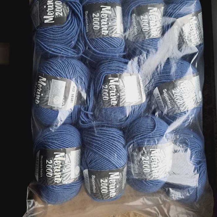 Пряжа Merino 2000 superfein Італія, 100% вовна.