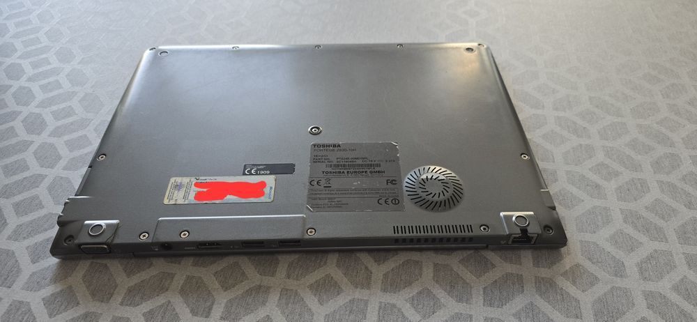 TOSHIBA PORTEGE Z830-10H – Intel i5 / 10 GB RAM /