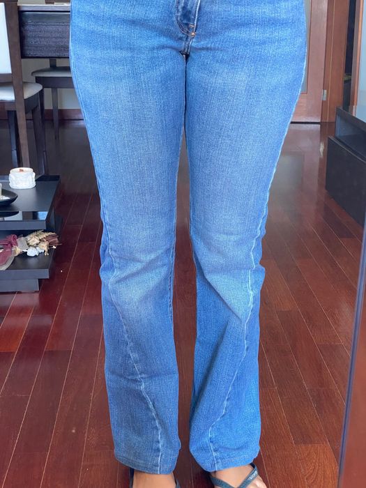 Jeans Azuis Pull&Bear corte bootcut