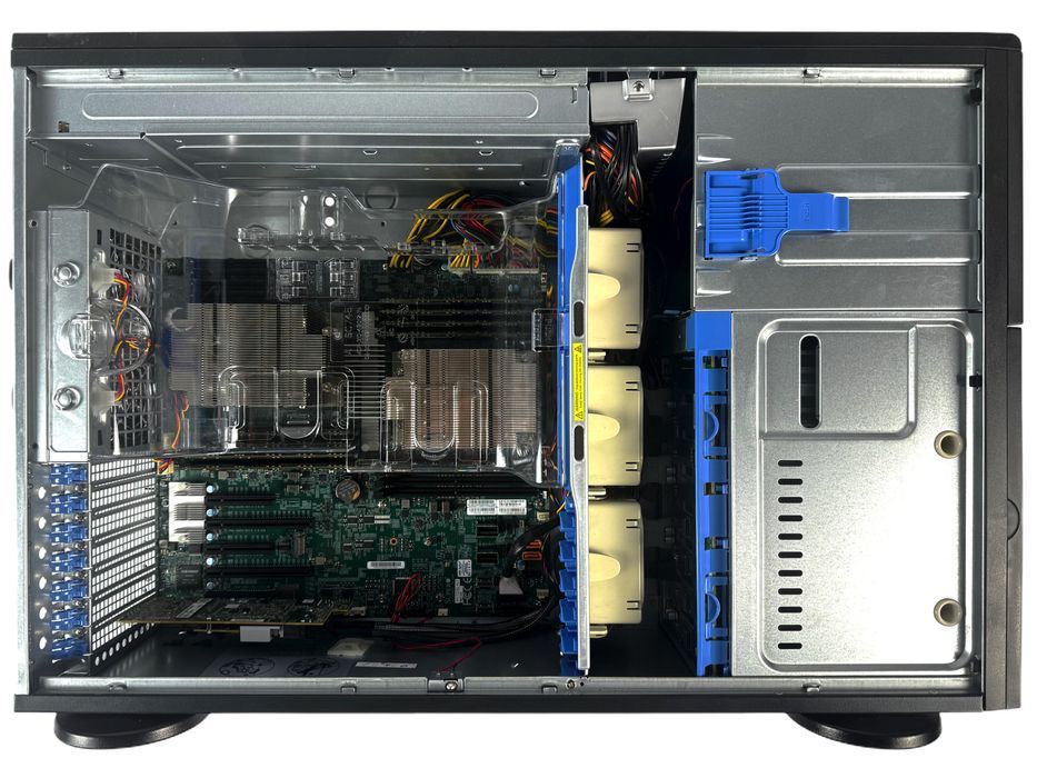 Сервер Supermicro 745-12 8LFF+NVMe / 2x AMD EPYC 7742 / 256GB /9361-8i