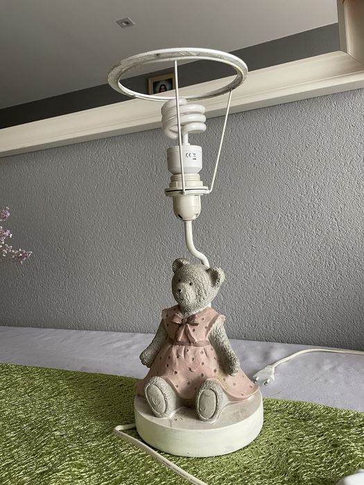 Lampka nocna dziewczynka misiu home & you