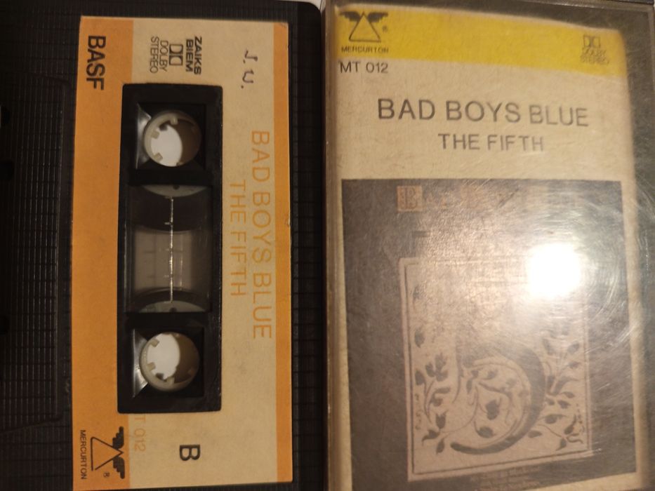 Trzy kasety audio Bad Boys Blue, Urszula, Liroy.
