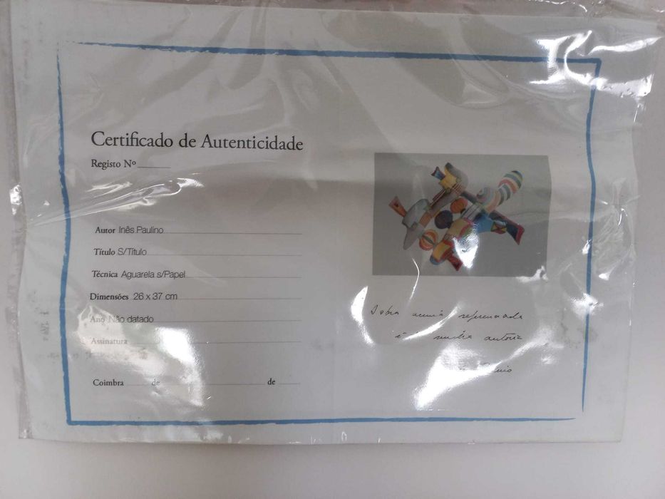 Quadro - Aguarela - Inês Paulino