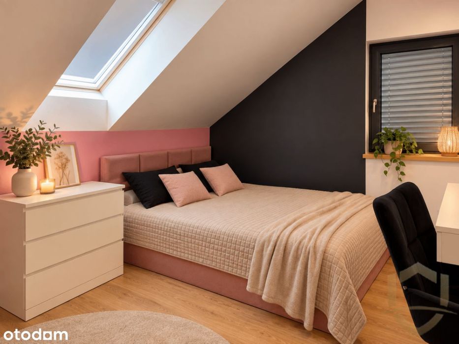 Nowoczesny Dom Z Antresolą , 140 M² , Działka 1002 M² , Kamień