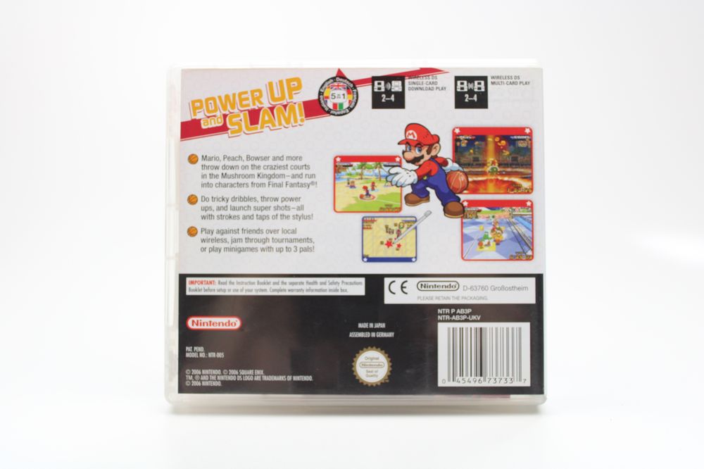Mario Slam Basketball Nintendo DS pudełkowa