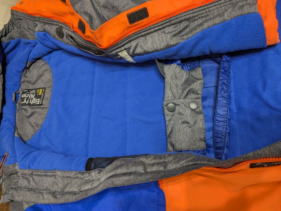 Супер тепла зимова лижна куртка всередині - флісі