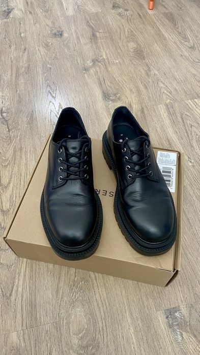 Шкіряні туфлі Pull&Bear, 43 р.