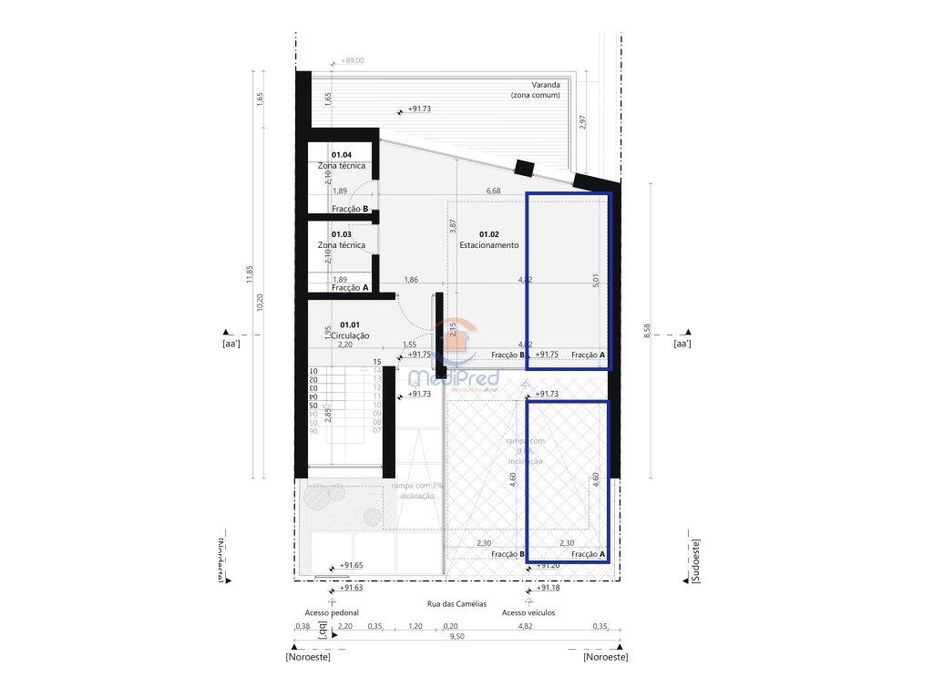 Apartamento T2 com 2 Varandas e 2 Parqueamentos | Famões, Odivelas