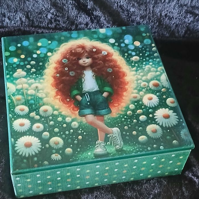 Скринька.Ручна робота.Декупаж