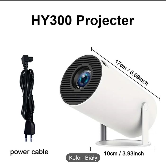 Mini projektor HY 300 - bały wysylka w cenie