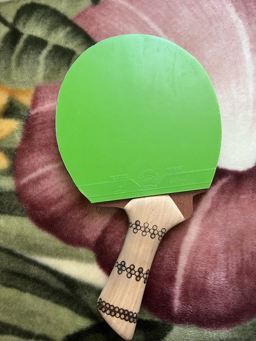 Ракетка ручной работы,накладки hurricanelll