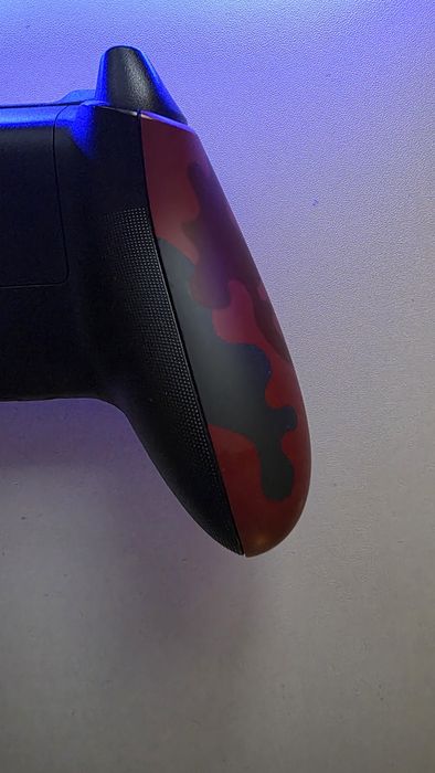 Kontroler pad Xbox | czerwone moro