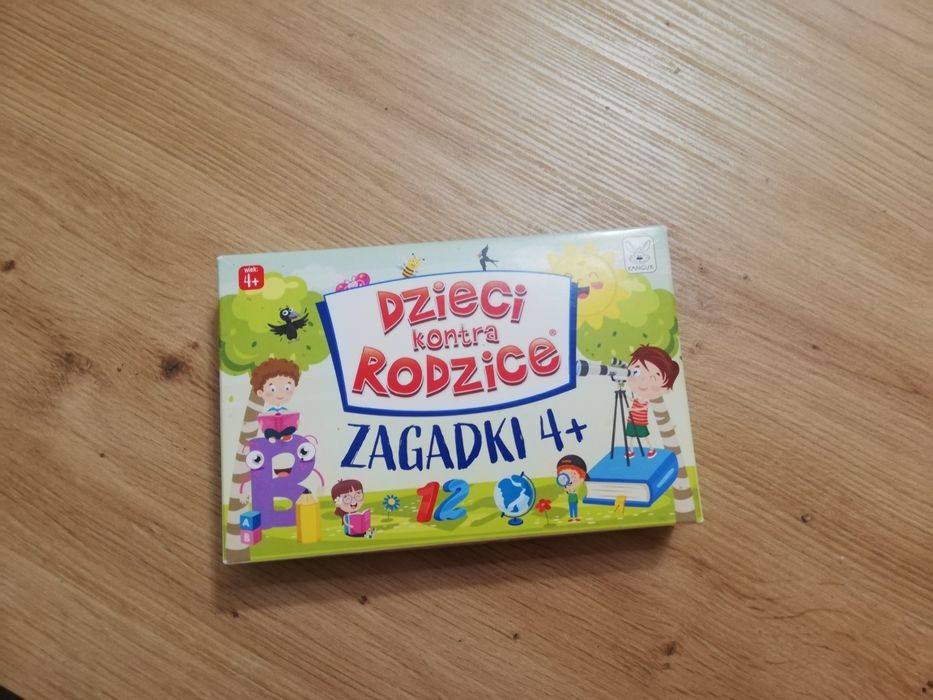 Gra dzieci kontra rodzice kalambury 4+