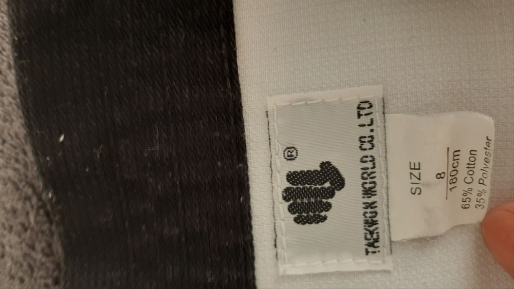 Форма для занятий Тхэквондо