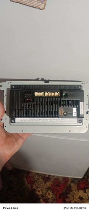 Продам магнітолу андроїд з камерою