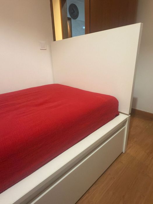 Cama individual MALM 90x200