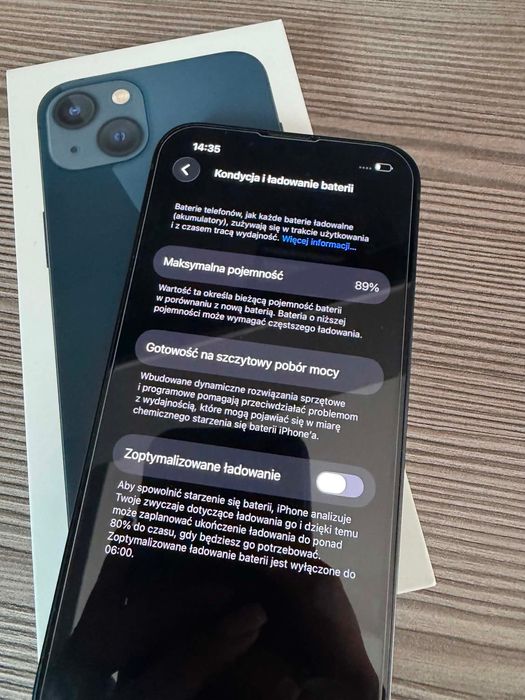 Iphone 13 stan BDB 89% kondycji