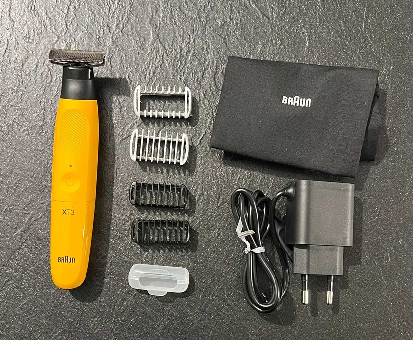 Braun Series XT3 All-in-One trymer przycinanie i golenie XT 3205 żółty