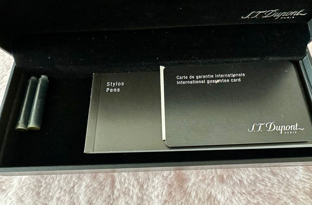 Caneta Tinta Permanente S. T DuPont