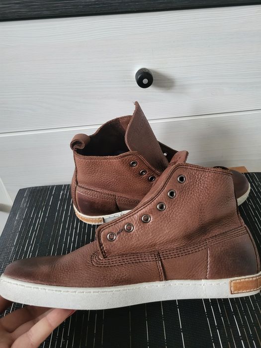 Skórzane botki damskie Blackstone r.40 skóra naturalna