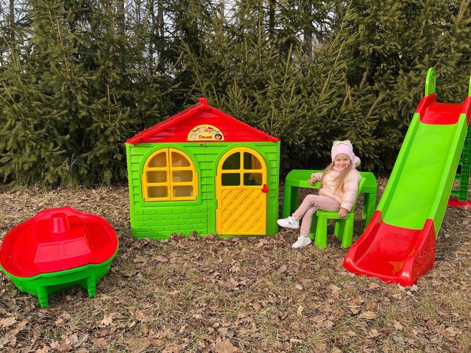 Від ВИРОБНИКА‼️Дитячий майданчик. Песочница/горка Гірка. Пісочниця