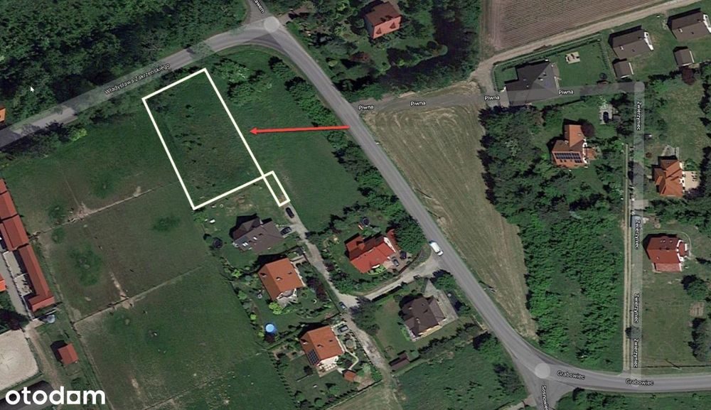 Sieborowice - blisko Kraków 1363m2 + 1/12 drogi