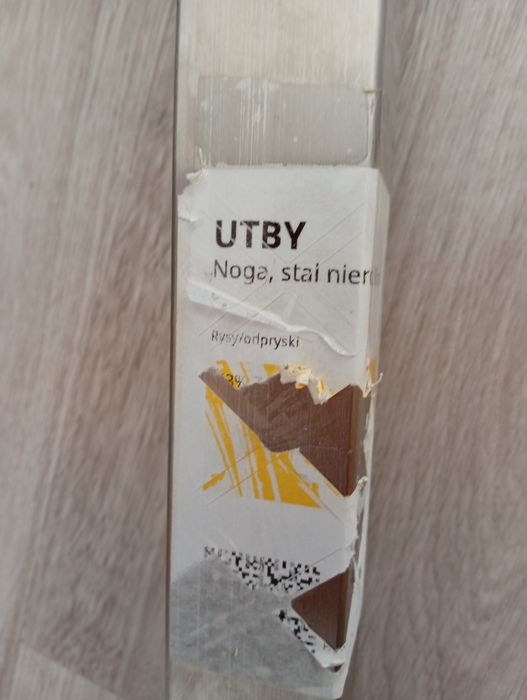 Nogi 88 cm- stal nierdzewna - Ikea