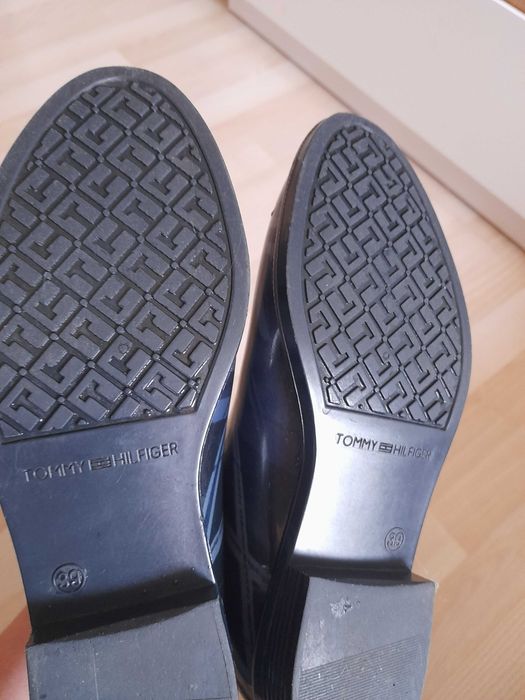 Tommy Hilfiger roz.39 sztyblety botki kalosze