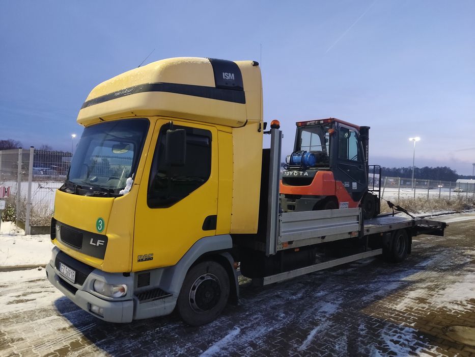 Pomoc drogowa Laweta do 6 ton ładunki