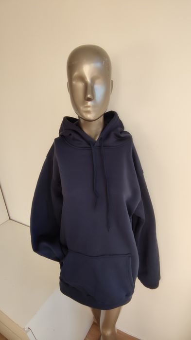 Bluza z kapturem granatowa