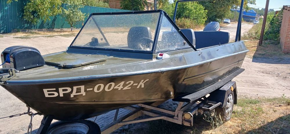 Лодка + мотор Меркурій 30