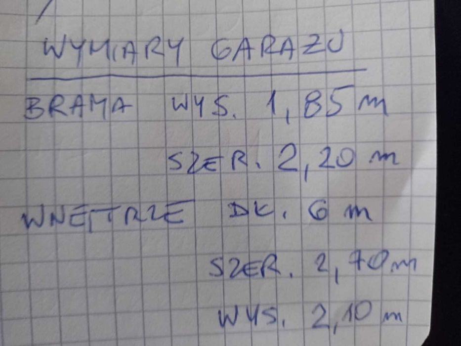 Centrum | Murowany garaż al. 29 listopada / Prandoty – pohled 5