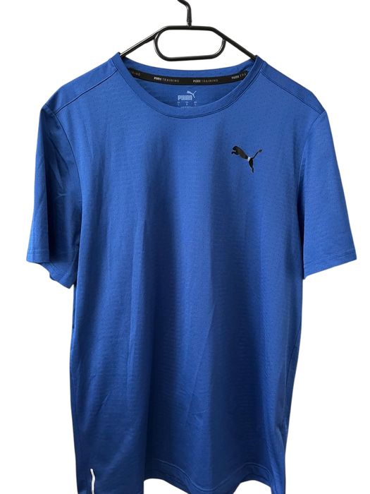 Koszulka męska sportowa granatowa do piłki nożnej Puma /L