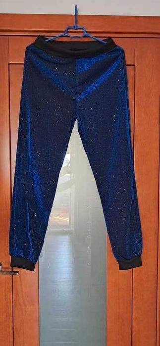 Новий костюм Adogirl, темно-синій, з блиском, джемпер + штани