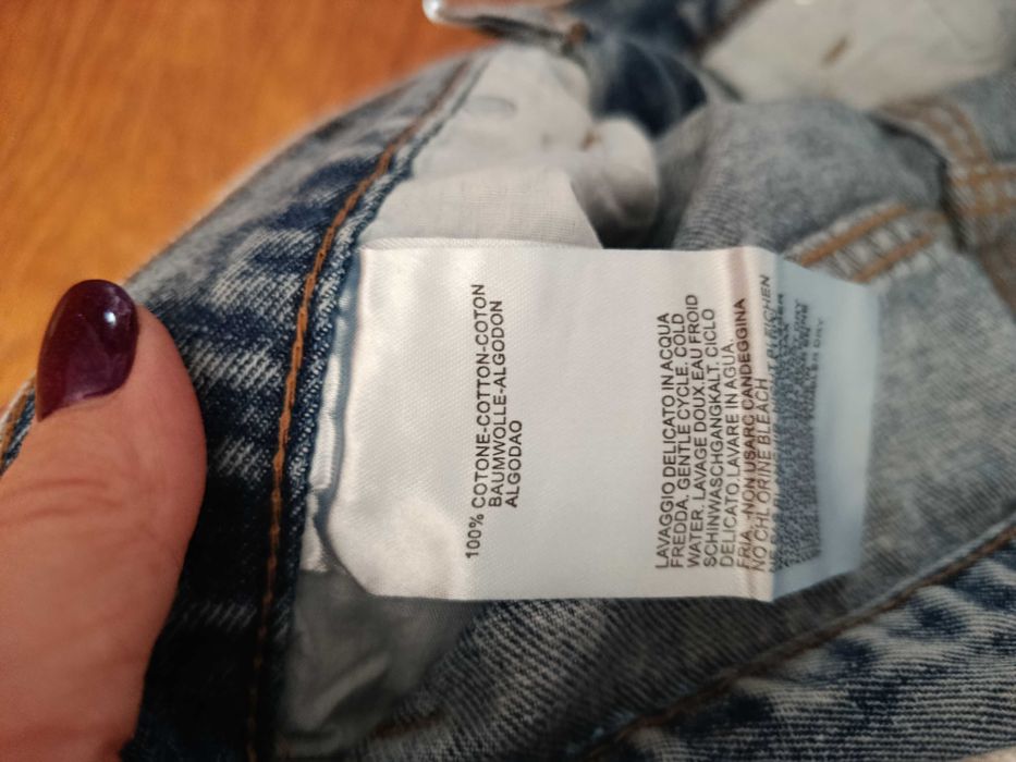 Krótkie damskie jeansowe szorty roz.XL