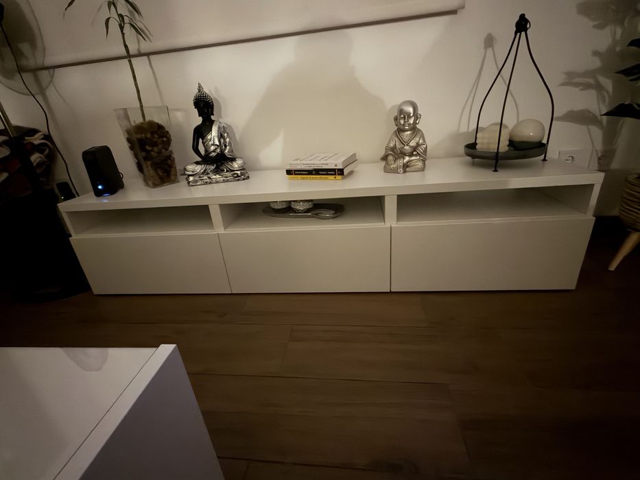 Movel tv branco