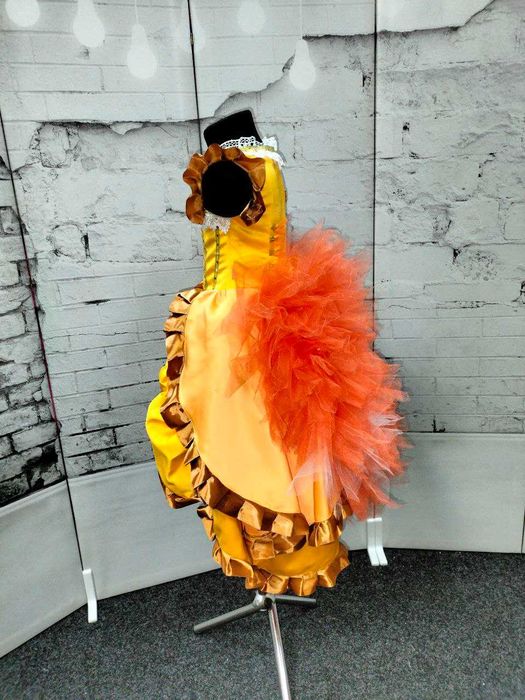 Лисичка лисиця костюм карнавал 5-7 рижа сукня  плаття