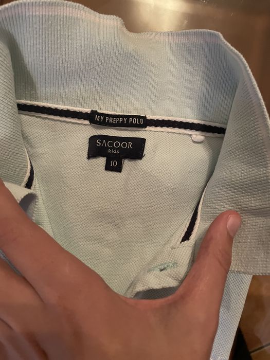 Polo azul bebé da Sacoor