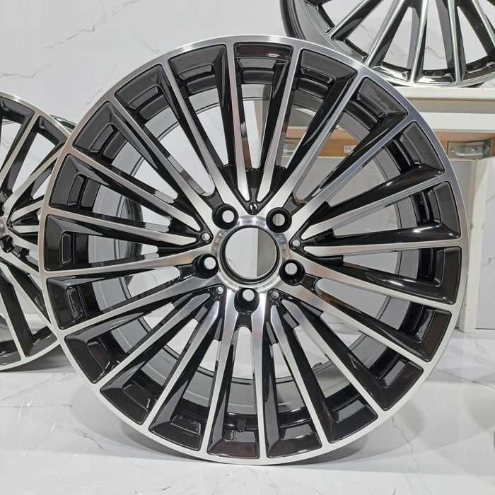 Jantes 18" Mercedes AMG look new turbine A B C CLA GLA Vito V 5x112